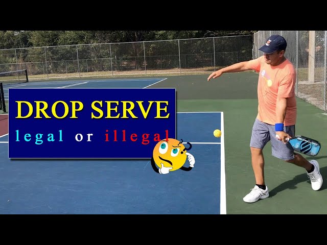 Can You Bounce the Ball on a Pickleball Serve