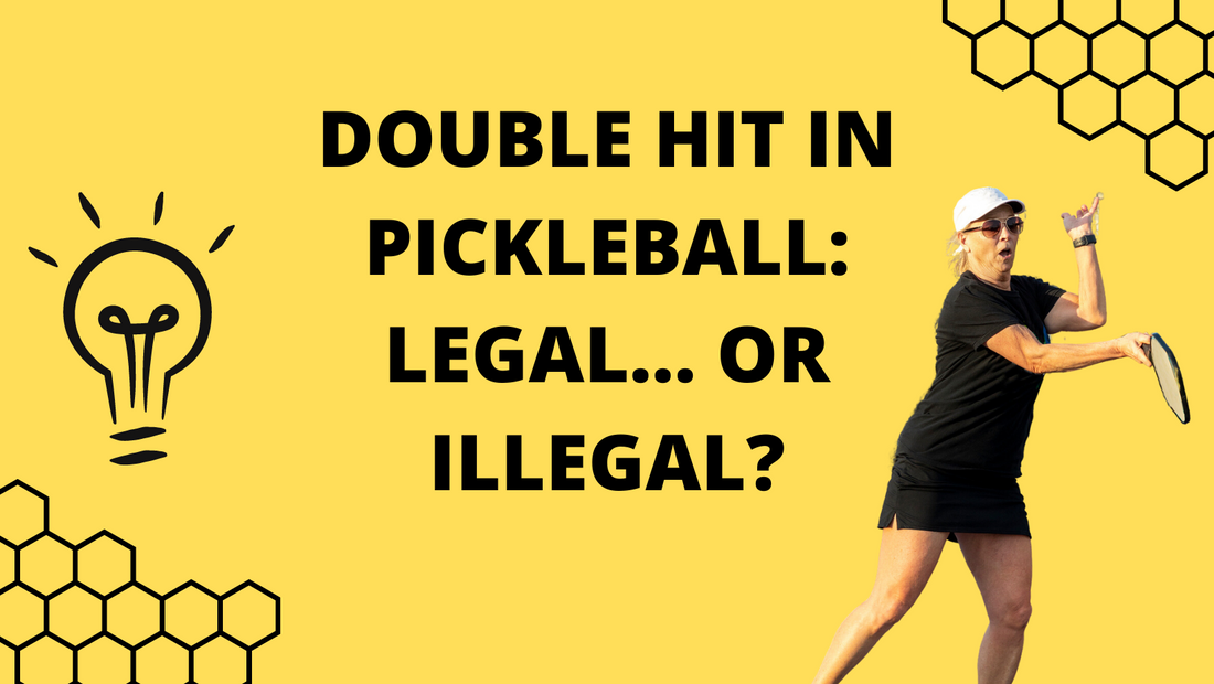 Can You Double Hit in Pickleball
