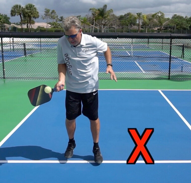 Can You Jump And Land in the Kitchen in Pickleball