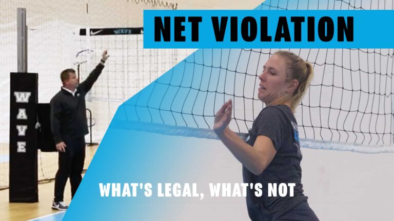 Can You Touch The Net In Volleyball