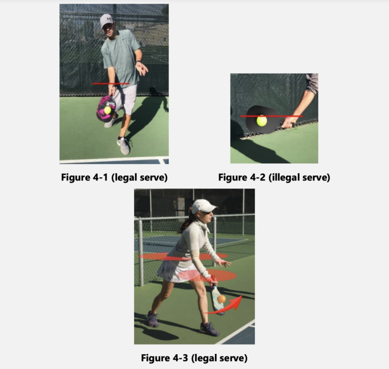 What is a Legal Serve in Pickleball