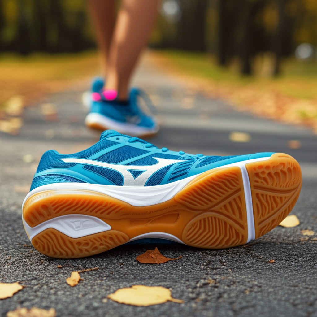 Generate a high-quality, relevant image prompt for an article about: Are Volleyball Shoes Good for W