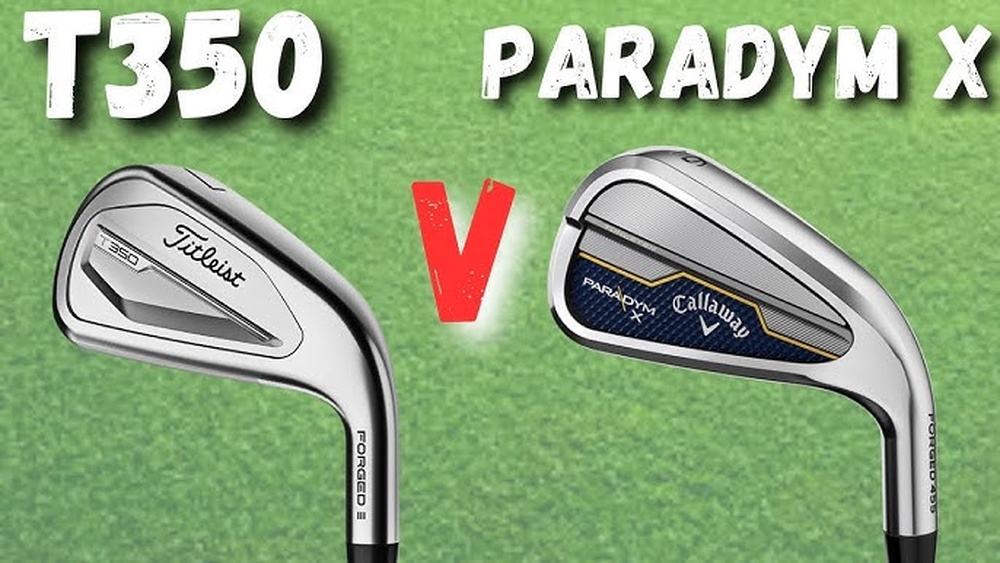 Callaway Paradym X Vs Titleist T350 Irons