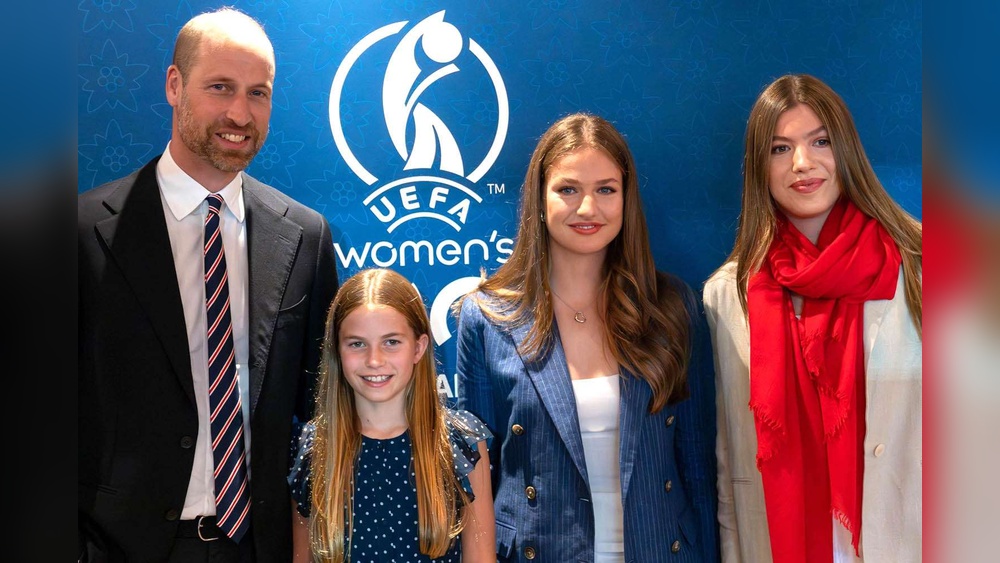 Prince William Attends Princess Charlottes Football Game