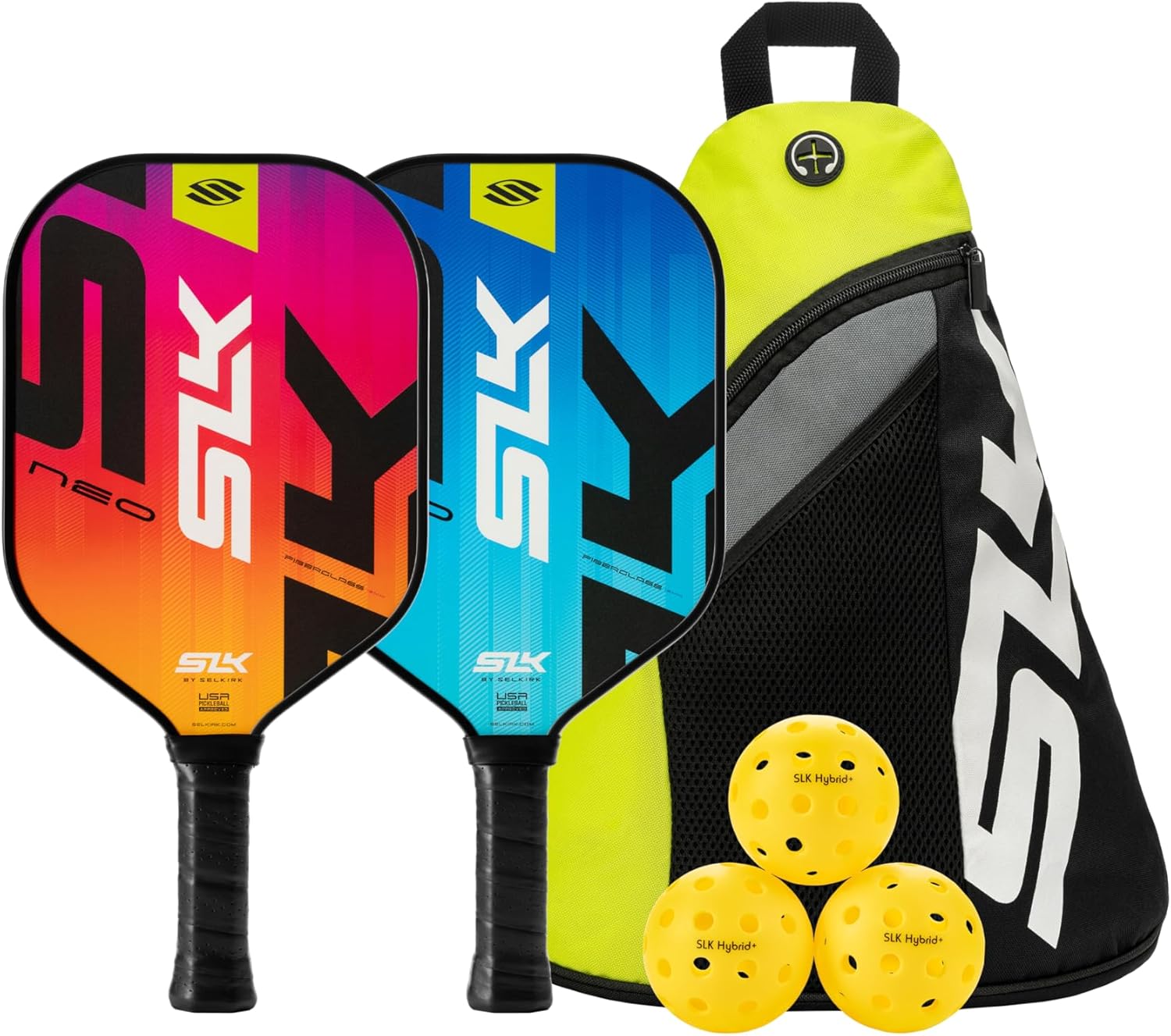 Selkirk Sport SLK Pickleball Paddles Set (2 Pack), Designed in USA: Ne
