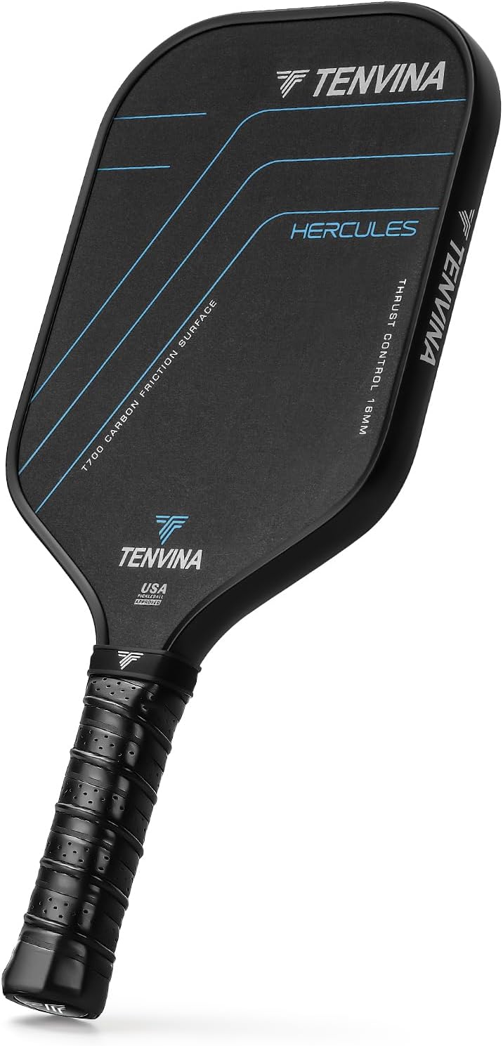 TENVINA T700SC Carbon Fiber Pickleball Paddle, USAPA Approved with Tex