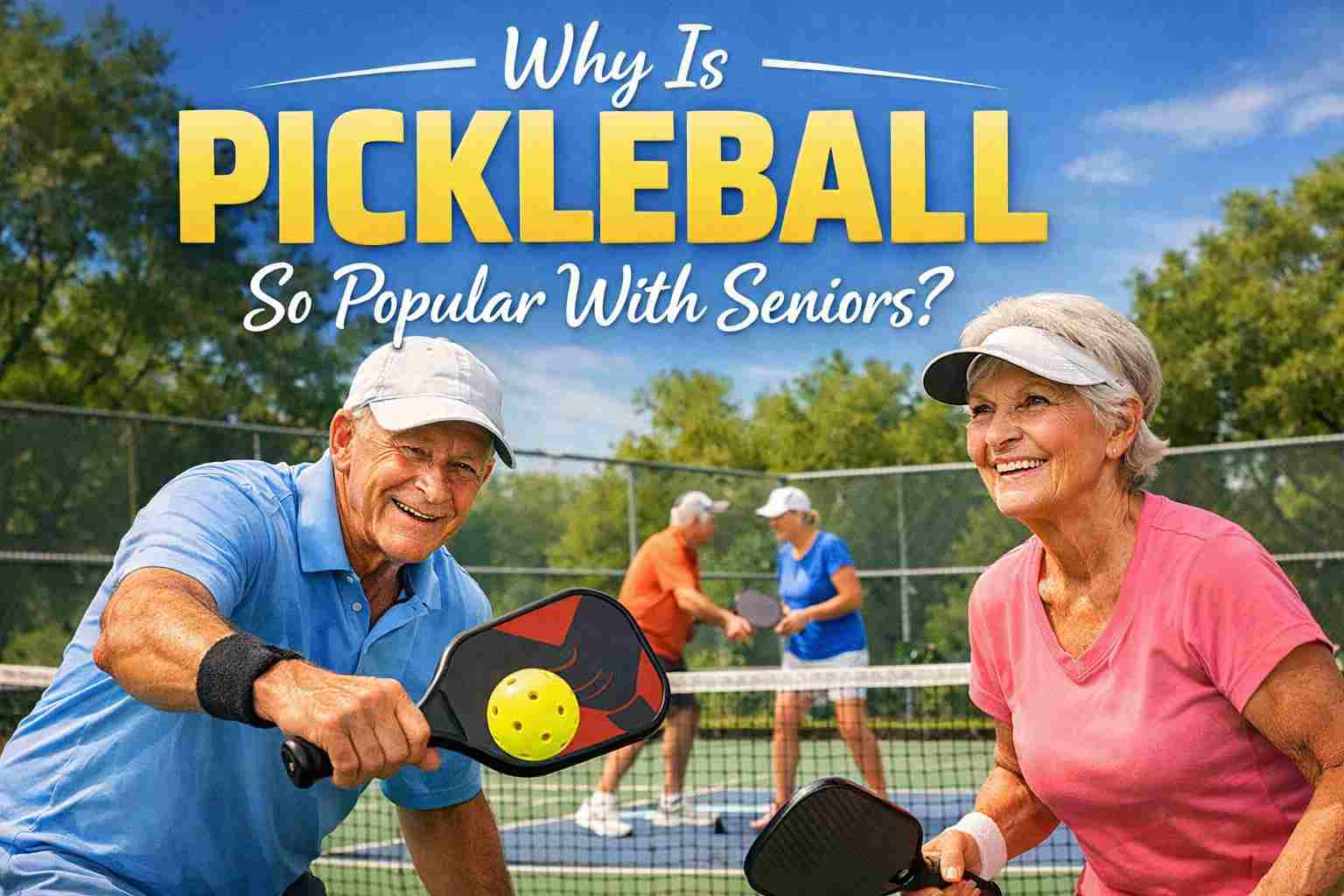 Why Is Pickleball So Popular With Seniors