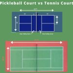 Difference between Tennis Court And Pickleball Court