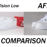 Nike Court Vision Low vs Air Force 1