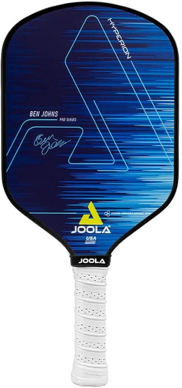 JOOLA Ben Johns Hyperion Pickleball Paddle: Raw/Abrasion Carbon Surfac