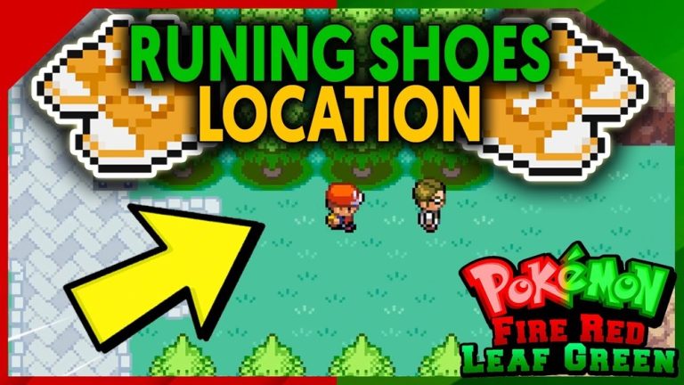 How to Get Running Shoes in Pokemon Fire Red