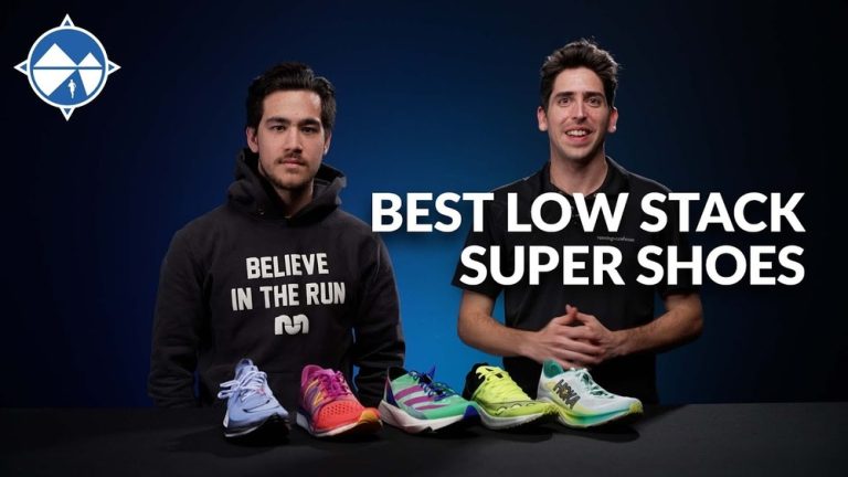 Low Stack Height Running Shoes