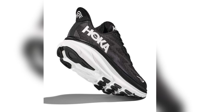 Running Shoes Black And White