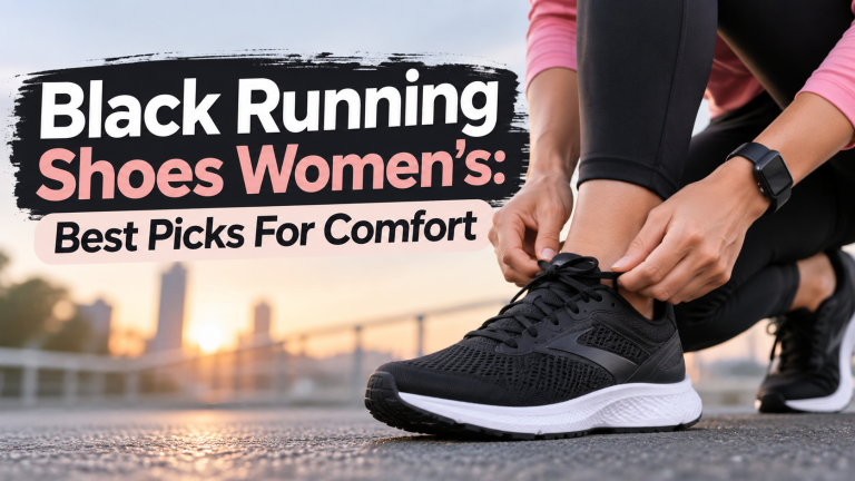 Black Running Shoes Women's