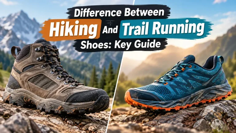 Difference Between Hiking And Trail Running Shoes