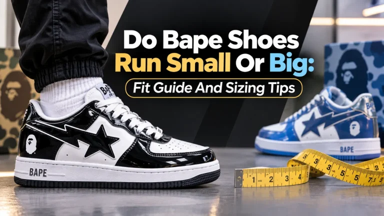 Do Bape Shoes Run Small Or Big