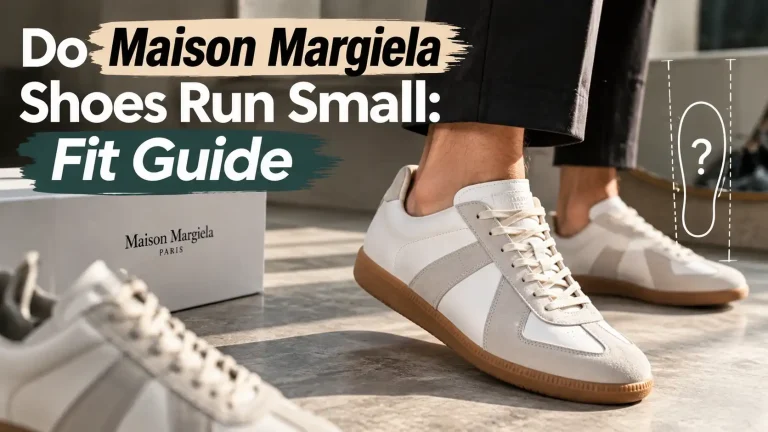 Do Maison Margiela Shoes Run Small