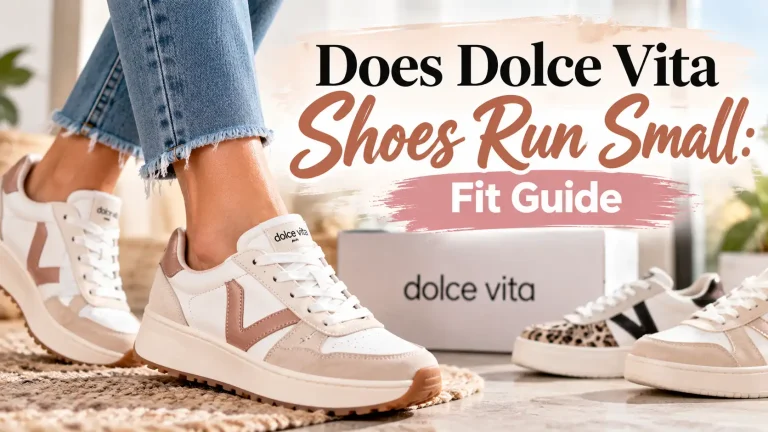 Does Dolce Vita Shoes Run Small